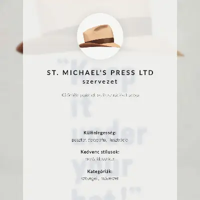 Nástěnný plakát s vysokým rozlišením s názvem „Drž to pod hlavičkou!“ ze 40. let 20. století od nakladatelství St. Michael's Press Ltd.