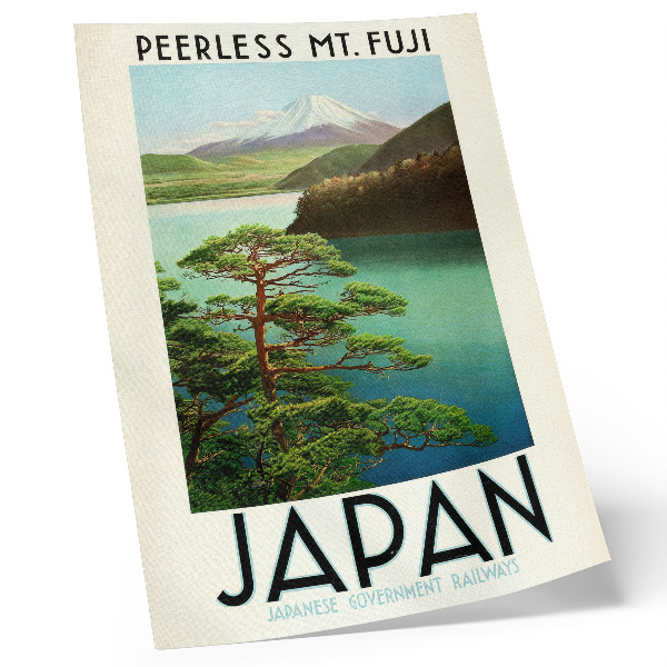 Plakát Cestovní plakát do Japonska z 30. let 20. století