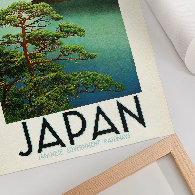 Plakát Cestovní plakát do Japonska z 30. let 20. století