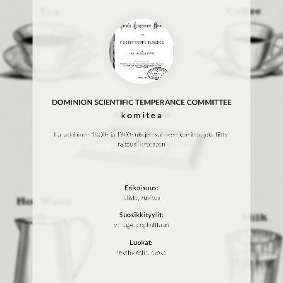 Plakát na zeď Bezpečné stimulanty od Dominion Scientific Absorption Committee