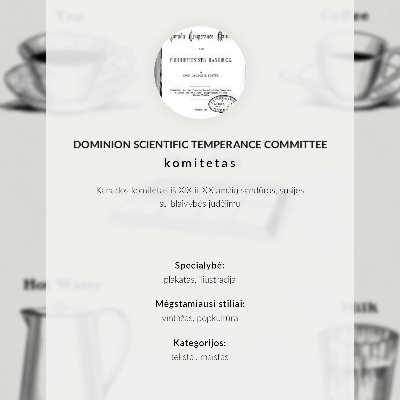 Plakát na zeď Bezpečné stimulanty od Dominion Scientific Absorption Committee