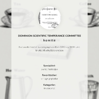 Plakát na zeď Bezpečné stimulanty od Dominion Scientific Absorption Committee