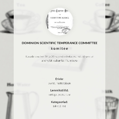 Plakát na zeď Bezpečné stimulanty od Dominion Scientific Absorption Committee