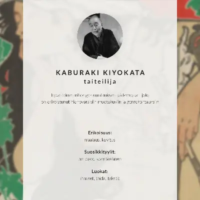 Dekorativní plakát února 1909 od autora Kaburakiho Kiyokaty