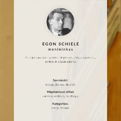 Plakátový obraz Nahý muž: Autoportrét (1911) od Egona Schieleho – mužský obraz ze sbírky muzea MET