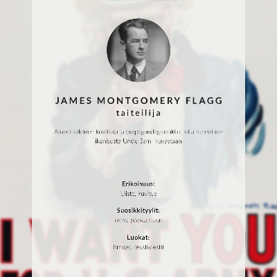 Nástěnný plakát Plakát s nápisem „Hledá se americký voják“, estetická litografie od Jamese Montgomeryho Flagga
