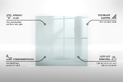 Krbová podložka Krbová podložka transparentna