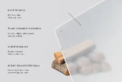  Poloprůsvitná čtvrtka ve tvaru čtvrtkruhu