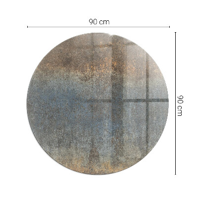 Sklo před krbovou vložku kulaté Abstraktní textura vzor