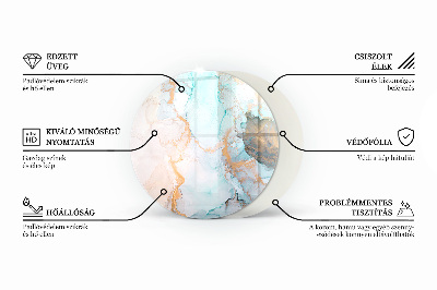 Sklo před krbovou vložku kulaté Geometrie se dřevem
