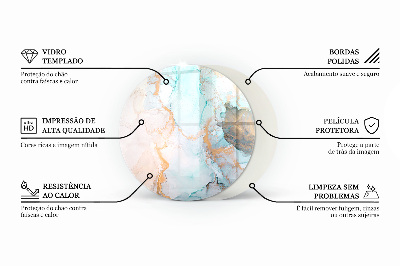 Sklo před krbovou vložku kulaté Geometrie se dřevem