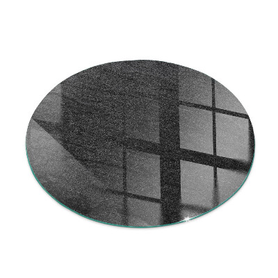 Sklo před kamna kulaté Textura povrchu kamene
