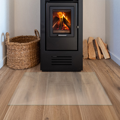 Sklo pod krbová kamna Poloprůsvitné obdélníkové