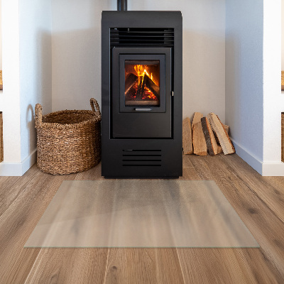 Sklo pod krbová kamna Poloprůsvitné obdélníkové