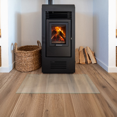 Sklo pod krbová kamna Poloprůsvitné obdélníkové