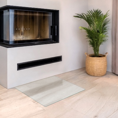 Sklo pod krbová kamna Poloprůsvitné obdélníkové