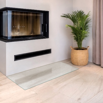 Sklo pod krbová kamna Poloprůsvitné obdélníkové