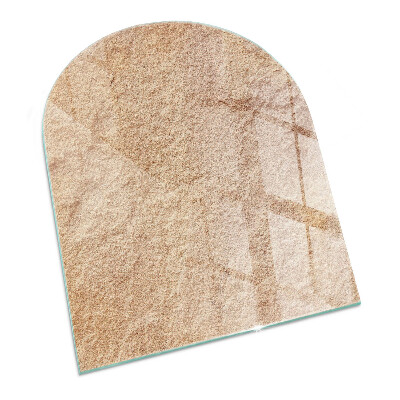 Podložka pod krb polooválné Textura přírodního kamene