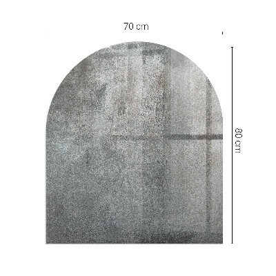 Podložka pod krb polooválné Surová povrchová textura