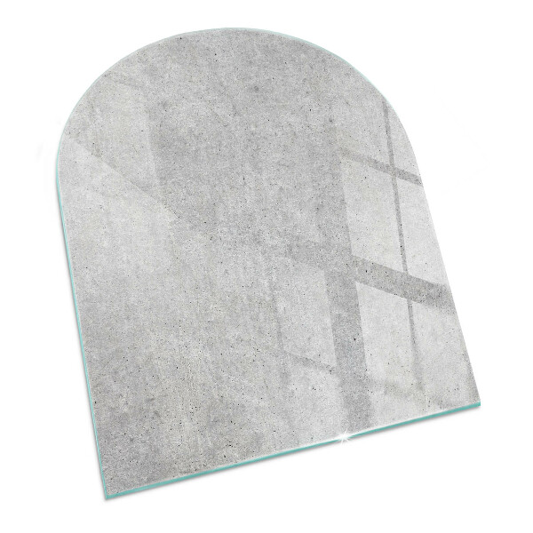 Podložka pod krb polooválné Textura surového betonu