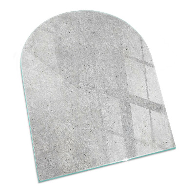 Podložka pod krb polooválné Textura surového betonu
