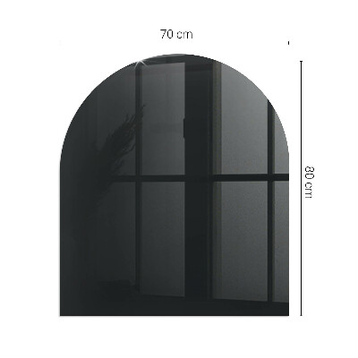 Podložka pod krb polooválné Barva Tmavý grafit