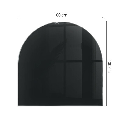 Podložka pod krb polooválné Barva Tmavý grafit
