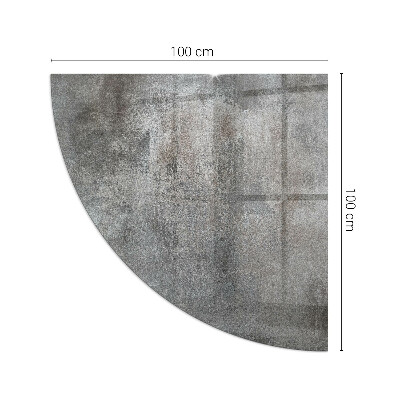 Sklo pod krbová kamna čtvrtletí Surová povrchová textura