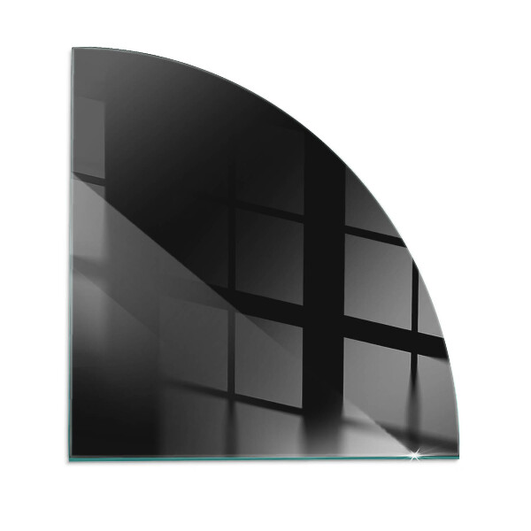Sklo pod krbová kamna čtvrtletí Barva Tmavý grafit