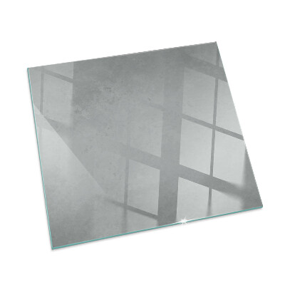 Sklo před krb obdélníkové Betonová textura s efektem