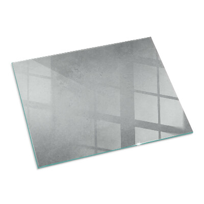 Sklo před krb obdélníkové Betonová textura s efektem
