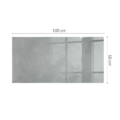 Sklo před krb obdélníkové Betonová textura s efektem