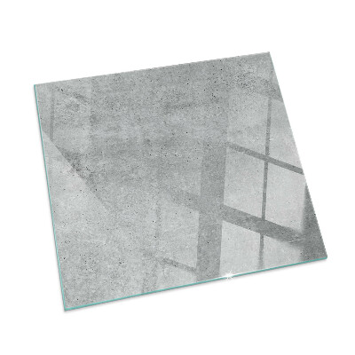 Sklo pod krbová kamna obdélníkové Textura surového betonu