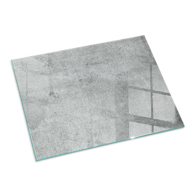 Sklo pod krbová kamna obdélníkové Textura surového betonu