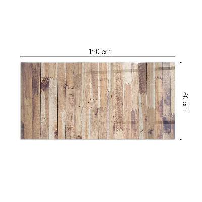 Sklo pod krbová kamna obdélníkové Dřevěná deska v rozvržení