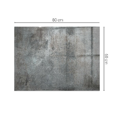 Sklo před krb obdélníkové Surová povrchová textura