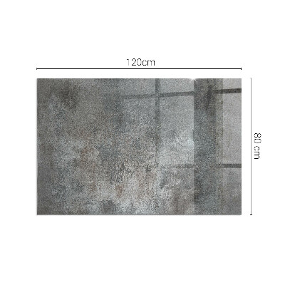 Sklo před krb obdélníkové Surová povrchová textura