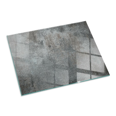 Sklo před krb obdélníkové Surová povrchová textura
