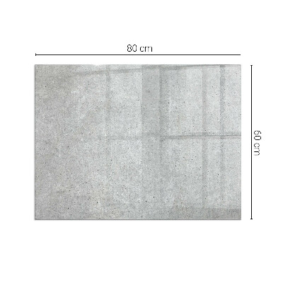 Sklo před krb obdélníkové Textura surového betonu