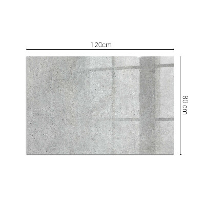 Sklo před krb obdélníkové Textura surového betonu
