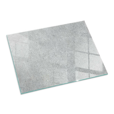 Sklo před krb obdélníkové Textura surového betonu