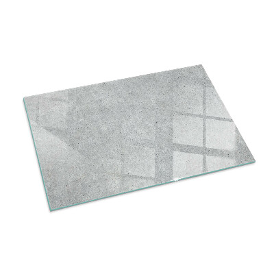 Sklo před krb obdélníkové Textura surového betonu