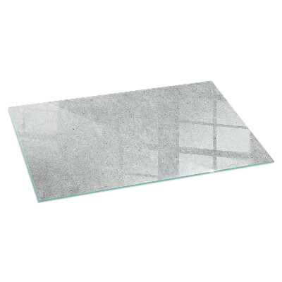 Sklo před krb obdélníkové Textura surového betonu