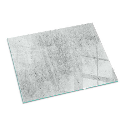 Sklo pod krbová kamna obdélníkové Textura surového betonu