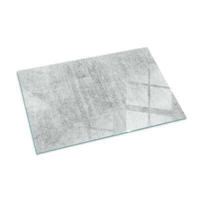 Sklo pod krbová kamna obdélníkové Textura surového betonu