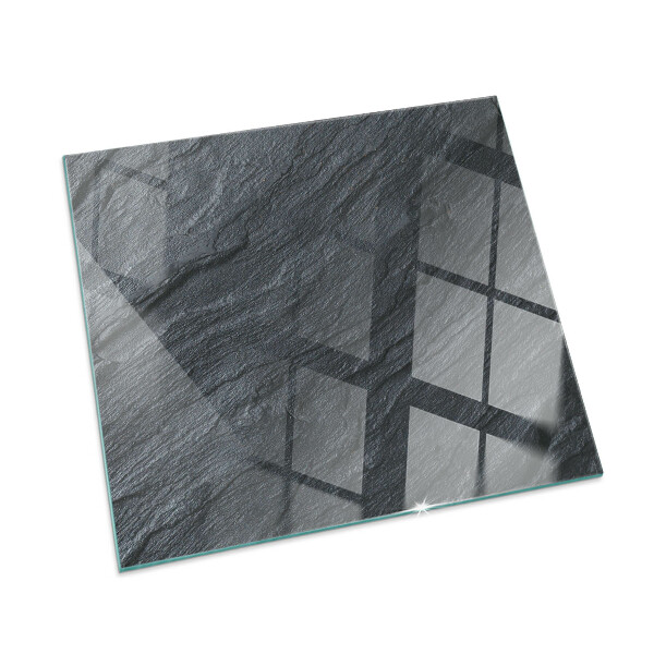 Sklo před krb obdélníkové Textura povrchu kamene