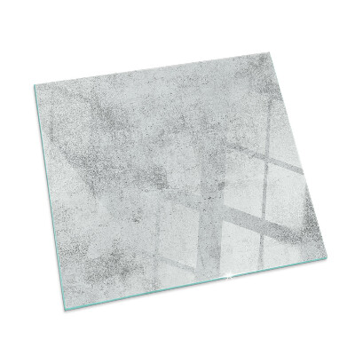 Sklo před krb obdélníkové Textura surového betonu