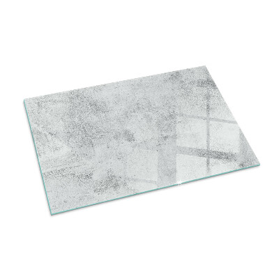 Sklo před krb obdélníkové Textura surového betonu