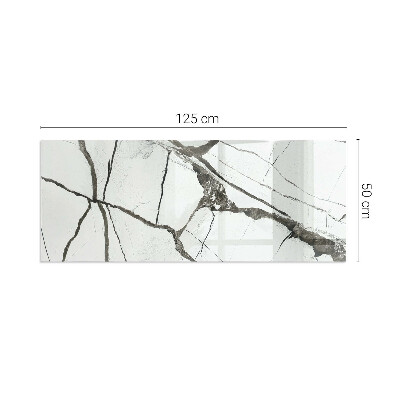 Sklo pod krbová kamna obdélníkové Mramorový žilní vzor