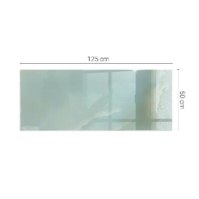 Sklo pod krbová kamna obdélníkové Jemný mramorový vzor